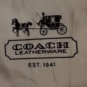 Medium sized Coach dust bag .